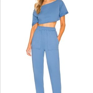Revolve Set - M/L - Lovers and Friends Joggers & Off Shoulder Top (stretchy!!)